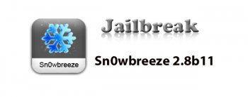 Sn0wbreeze 2.8b11 – джейлбрейк iOS 5.0.1 для Windows