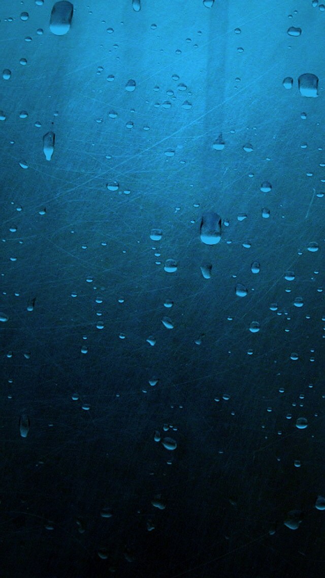 HD ���� ��� iphone 5 / 5S / 5C / HD Wallpapers #blue #rain